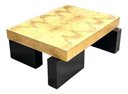 Vintage mid century burl wood veneer coffee table tapered legs w/ brass collar / no free shipping contact for shipping options. Vintage Burl Wood Coffee Table Chairish