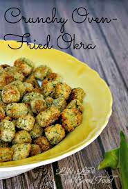 Crunchy Oven Fried Okra Recipe Okra Recipes Vegetable Dishes Fries In The Oven