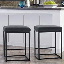Yaheetech 4pcs adjustable bar stools kitchen counter barstools bar/counter height stool chairs pu leather hydraulic swivel dining chair with armrest, white 4.3 out of 5 stars 75 1 offer from $279.99 Maison Arts Counter Height Bar Stools Set Of 2 For Kitchen Counter Backless Industrial Stool Modern Upholstered Barstool Countertop Chair Saddle Seat Island Stool With Pu Leather 24 Inch Reviews Wayfair Ca