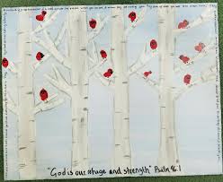 Painting With Kids Fingerprints For Someone Who Lost A Loved One Kids Fingerprints Holiday Decor Losing A Loved One