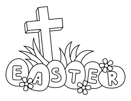 From intricate egg designs inspired by faberge for adults and advanced illustrators, to simple pictures with bunnies and eggs in a basket for younger kids, printable coloring sheets. Printable Easter Eggs And Cross Coloring Page