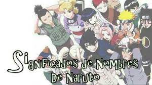 Nombres Y Significados De Los Personajes De Naruto Naruamino Amino