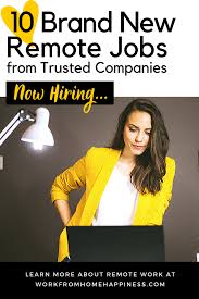 10 Remote Jobs Now Hiring Work From Home Jobs Remote Jobs Home Jobs