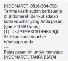 Latest game vouchers, coupon codes & discounts for online game stores in indonesia, save today with our verified codes at yavouchercodes.com. News Hati Hati Pembajakan Akun Whatsapp Berkedok Voucher Game Indomaret Cyberthreat Id