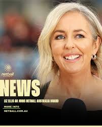 The Board of Netball Australia has appointed netball legend Liz Ellis AO as  a Director. Details 👉  https://netball.com.au/news/liz-ellis-ao-joins-netball-australia-board