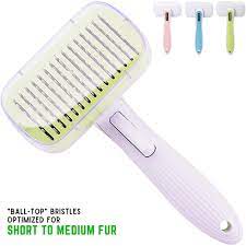 The paws and the tail should be also brushed. Self Cleaning Slicker Brush For Short Hair Dog Brush Removes Tangled Hair Cat Dog Grooming Brush Great Pet Hair Brush Dog Comb Cat Comb Dog Brush Short Hair Cat Brush