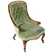 1stdibs walnut victorian english slipper chair chair victorian chair outdoor dining chair cushions