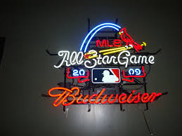 Beer Sign Budweiser All Star Game Baseball St Louis 2009 St Louis Cardinals Neon Signs Neon Beer Signs Neon