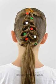 15 Simple Christmas Themed Hairstyle Ideas For Short Long Hair Wacky Hair Days Wacky Hair Kids Braided Hairstyles