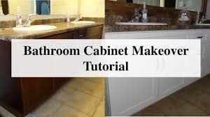 More paint projects and tips you'll love How To Paint Bathroom Cabinets Without Sanding With Beyond Paint Budget Friendly Makeover Youtube