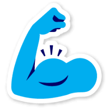 Bicep Icon Swarm App Sticker Iconset Sonya Arm, bicep, bodybuilding, hand drawn, muscles, power, strong icon. bicep icon swarm app sticker iconset