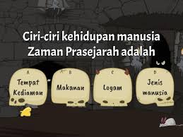 Peralatan sudah diasah kedua belah sisinya. Kuiz Sejarah Tingkatan 1 Bab 3 3 3 Ciri Ciri Kehidupan Manusia Zaman Prasejarah Kviz