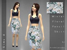 The sims 4 floral tattoos. Sims 4 High Waisted Cc Jeans Shorts Skirts To Download Fandomspot