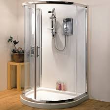 Hydrolux D Shaped Quadrant Shower Enclosure 6mm Glass No Tray Waste Free Standing Shower Stalls Shower Stall Kits Quadrant Shower Enclosures