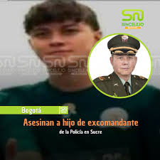 Hijo del general William Rincón, inspector general de la Policía Nacional,  y que durante el 2019 y 2020 se desempeñó como comandante de la Policía en  Sucre, fue asesinado en el barrio