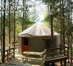 Yurts In Whistler Yurt Camping Riverside Resort Camping Places