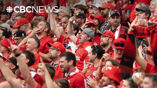 Vancouver fans are ecstatic as Canada wins first men's FIFA World Cup game