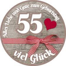 Geburtstag finden sie hier die passenden sprüche zum 55. Tortenaufleger Essbar Aus Fondant Rund 20cm Durchmesser 55 Geburtstag Ebay
