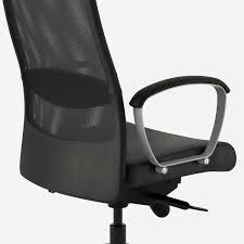Markus Glose Black Robust Black Office Chair Ikea