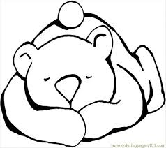 Coloring Page For Bear Snores On Book Winter Pinterest Polar Bear Coloring Page Bear Coloring Pages Teddy Bear Coloring Pages