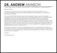 Letter of motivation for ph.d. Dean Cover Letter Sample Cover Letter Templates Examples