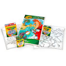 50 things big & jumbo coloring book: Crayola Giant Coloring Pages Art Kit Walmart Com Walmart Com