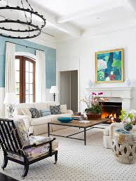 One Blue Wall Home Decor Home Furniture Layout