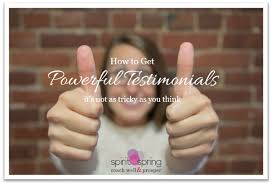 She helped me make cultivating my creative self habitual, a daily. How To Get Powerful Testimonials Kathy Mallary Spiritspring Coaching