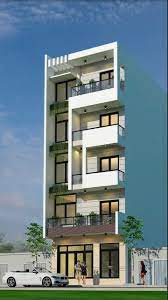 Pin By Rima Dja On Nha đẹp Facade Architecture Design Residential Building Design Bungalow House Design