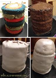 Diy Gateau Star Wars R2d2 D Anniversaire Tuto Photo Pas A Pas Allo Maman Dodo Gateau Star Wars Gateau R2d2 Gateau