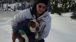 Four Canucks Played Shinny On A Spectacular Frozen Lake Vancouver Is Awesome Mister bentley is an english bulldog living the puppy dream with his helicopter human.