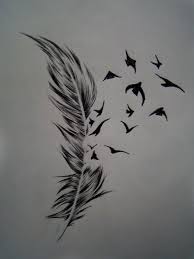 Birds Of A Feather Saying Feather And Bird Tattoo Meaning Tattoo Center Bird Crow Feather Tattoo Designs Photo Feather With Birds Tattoo Feather Tattoo Meaning Feather Tattoo Design