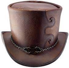 Leather Top Hat Pattern Galleryhip Com The Hippest Galleries Leather Top Hat Leather Hats Steampunk Hatter