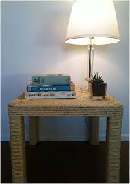 A fun collection of lights (as pictured), or one oblong hanging lantern would look awesome underneath this repurposed ladder. 25 Diy Ways Of Using Rope For A Vintage Look