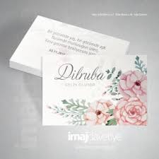 Wir personalisieren ihre einladungskarte individuell mit ihrem namen und ihren texten. Henna Einladungen Imaj Davetiye