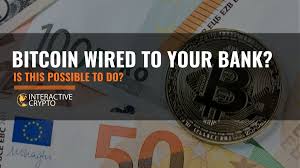 With bitcoin you can send it to any bitcoin address easily, so you just need to set up any exchange to do this and then transfer your bitcoin into the exchange. Important Facts When Transferring Bitcoin To Your Bank Account
