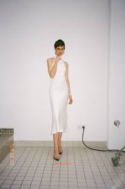 Cropped Sienna Dress Galvan London Pre Fall 19 In 2020 All White Party Attire White Party Attire Dresses