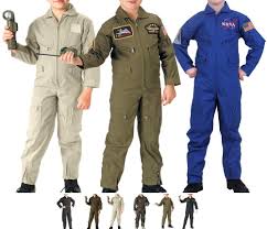 details about kids air force pilot flight suit military