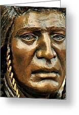 Nez Perce Indian Bronze, Joseph, Oregon Coffee Mug by Theodore Clutter