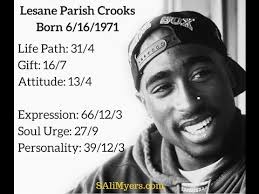 Tupac Shakur Numerology Chart Breakdown