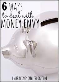 Jealousy tells us that it's something that we want so i know for me when i was growing up and i used to experience jealousy i used to think it was a bad thing we can use it as a red flags to show us. 6 Ways To Deal With Money Envy Christina Tiplea
