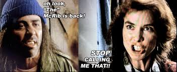 McDonald's McRib and Northern Exposure character analysis