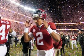 Fan page for alabama's quarterback jalen hurts. Jalen Hurts Reacts To Alabama S Tough National Championship Loss
