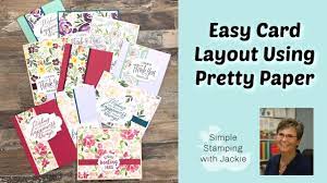 In this course, stephanie shares the basics of cardmaking! Stampin Up Best Dressed Cards That Are Gorgeous A Card Layout You Ll Use Lots Youtube