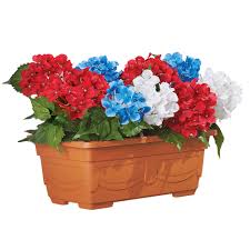 Maybe you would like to learn more about one of these? Patriotic Outdoor Artificial Hydrangea Flower Arrangement Window Planter Box Decoration Walmart Com Walmart Com