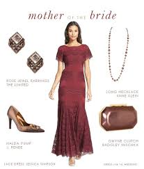 Burgundy Mother Of The Bride Dress Mother Of Groom Outfits Mother Of The Bride Looks Lace Burgundy Dress