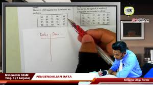 Kelas belajar matematik secara percuma di www.vtutor.cikguromie.net. 2017 Kssm Tingkatan 1 Sarjana Pengenalan Data Vtutor