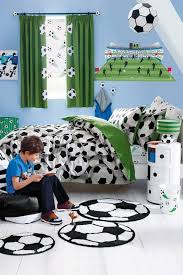 Training apparel, such as club shirts, soccer jackets, adidas warm up pants, and fan gear tees, hoodies and hats for soccer moms and dads are exclusively available @ soccerloco. Soccer Bedroom Decoration Is Perfect For Little Boys Decor Art Soccer Bedroom Soccer Themed Bedroom Boys Soccer Bedroom