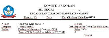 Untuk melaksanakan tugas harian kepala sekolah dengan saling berkoordinasi dengan guru /kepala tata usaha. Contoh Surat Undangan Kepala Sekolah Kepada Orang Tua Murid Siswa