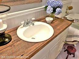 4.1 out of 5 stars 14. Wooden Bathroom Vanity Top By Staci21 Diy Wood Countertops Diy Countertops Bathroom Countertops